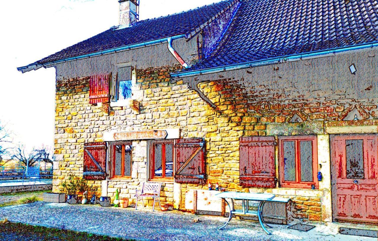 Domaine De L'Esperance, Chambre Rose Bed & Breakfast Bersaillin Dış mekan fotoğraf