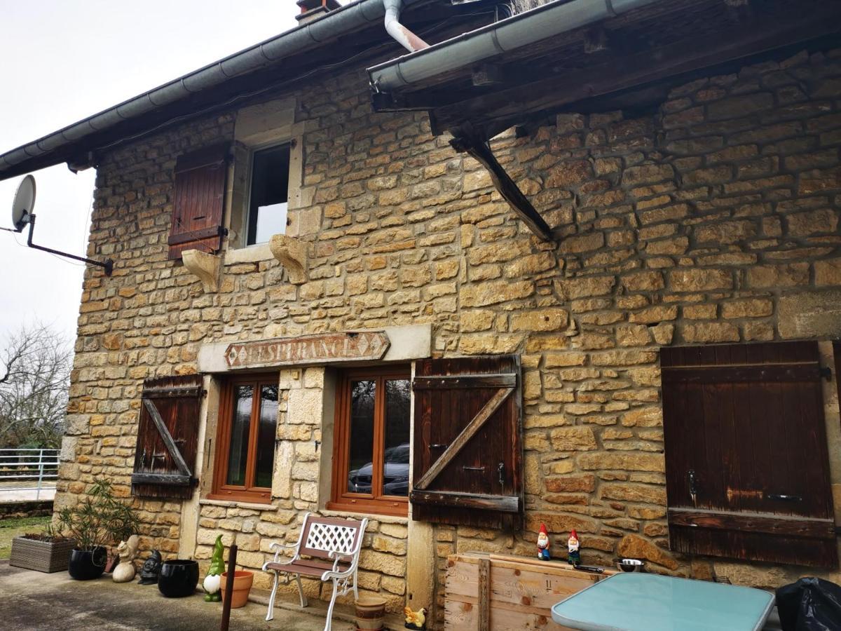 Domaine De L'Esperance, Chambre Rose Bed & Breakfast Bersaillin Dış mekan fotoğraf